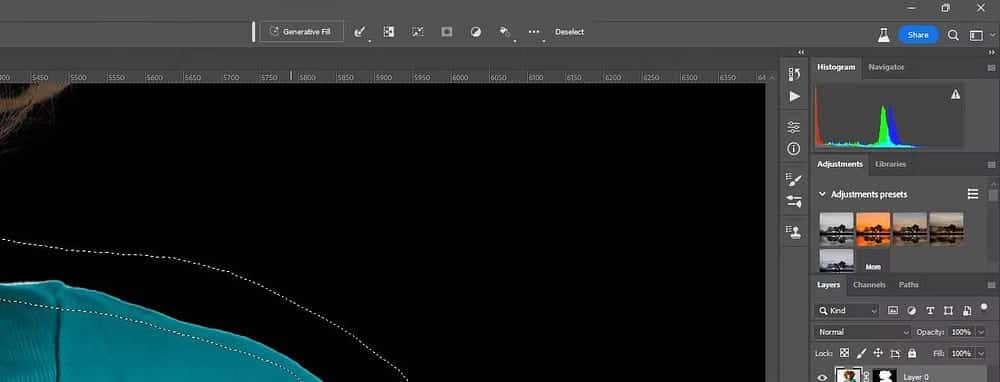 صورة لـ كيفية إصلاح الحواف الخشنة والهالات باستخدام Generative Fill في Photoshop | 1Oh7D1XyAdFpDPjKt0YaRSg-DzTechs