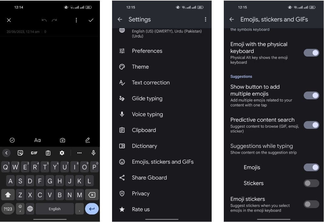 صورة لـ كيفية إصلاح عدم عمل تنبؤات الرموز التعبيرية على Gboard | 1PEk5lP9Bo81ySIVBJQWQag-DzTechs
