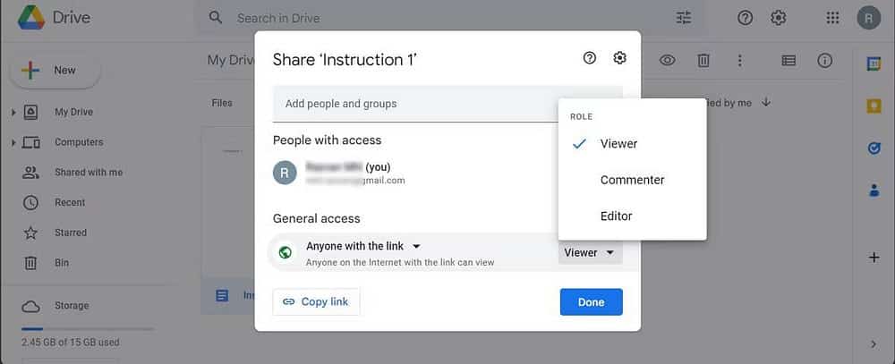 صورة لـ كيفية مشاركة ملفات Google Drive مع حسابات غير Gmail | 1iNcmiaVWJ-1w2QMMNAZeMg-DzTechs