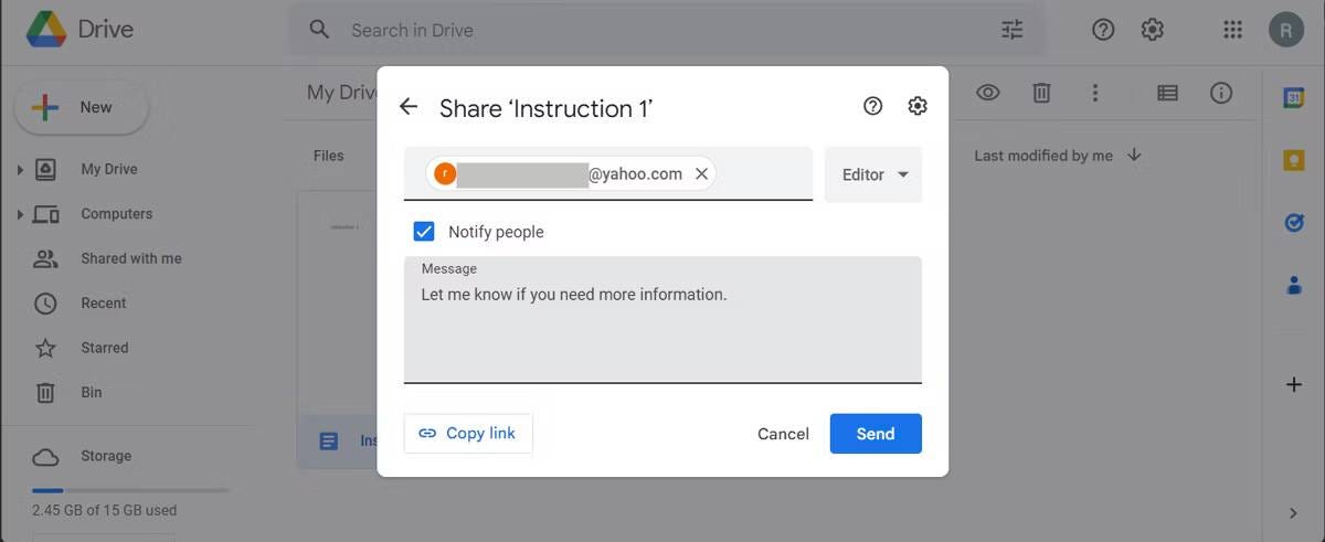 صورة لـ كيفية مشاركة ملفات Google Drive مع حسابات غير Gmail | 1qFYRQU_Te3fjsX3X82Mt4w-DzTechs