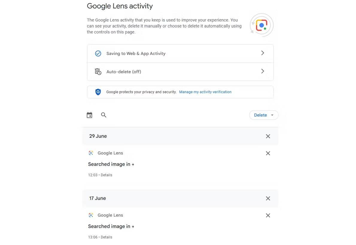 صورة لـ كيفية عرض وحذف سجل Google Lens بسرعة | 10_AAAPqtzOxKGE-xGcGVqg-DzTechs