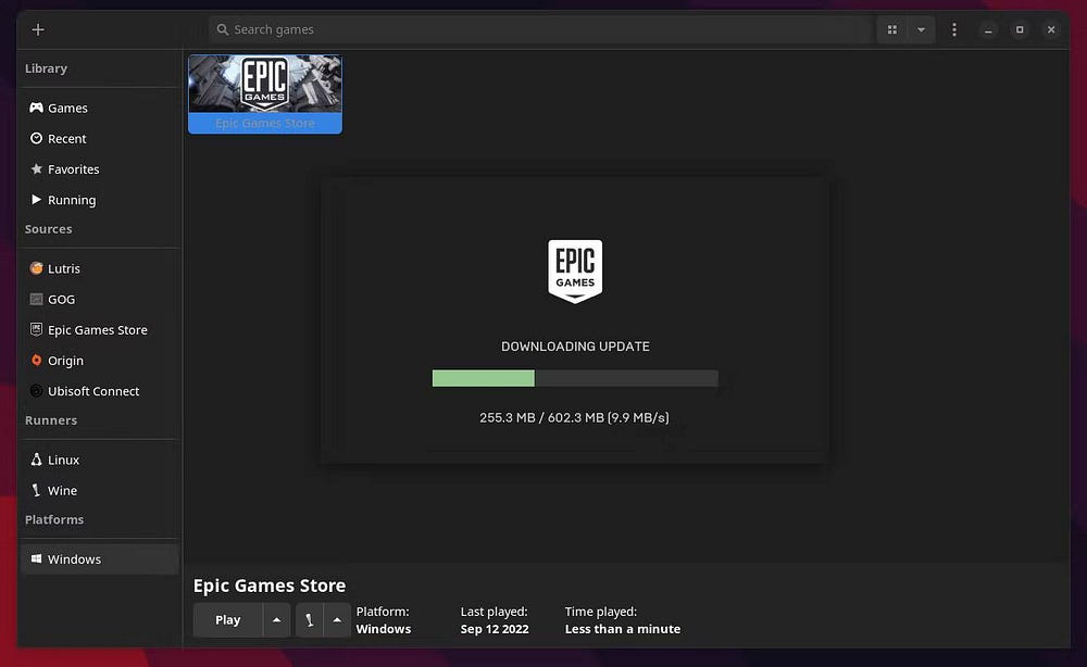 صورة لـ كيفية تثبيت مُشغِّل Epic Games لتشغيل الألعاب على Linux | 12xNtRjjllQfy9CLNEUWlfw-DzTechs