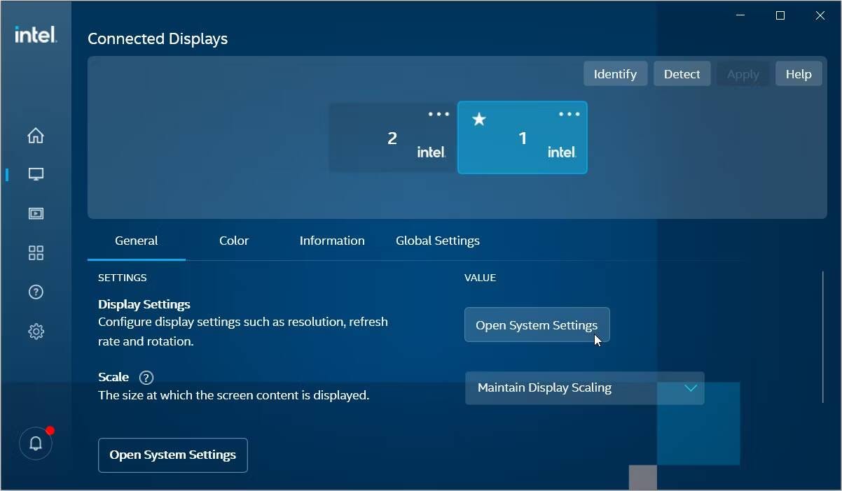 صورة لـ طرق إصلاح إعدادات دقة الشاشة التي يتعذر الوصول إليها على Windows | 18BX244tAT1sBPQIsL9RzkA-DzTechs