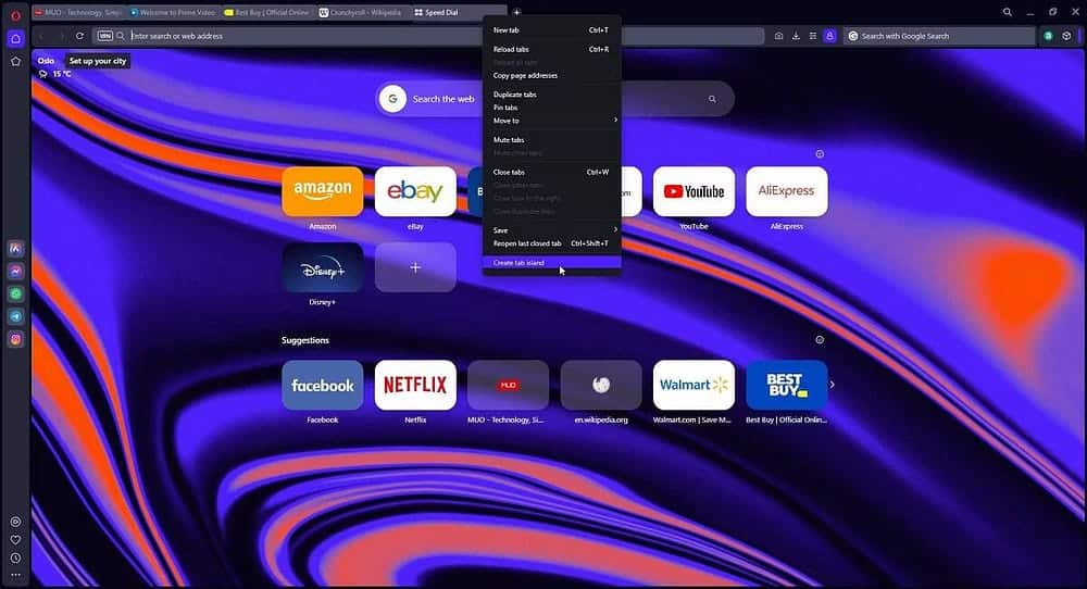 صورة لـ كيفية تحقيق أقصى استفادة من Tab Islands في مُتصفح Opera One | 1CTsiqw0DY__ispbGb5EK3g-DzTechs