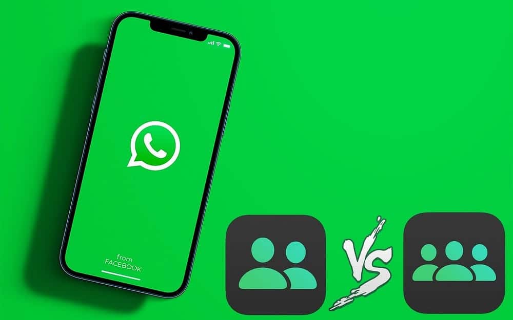 صورة لـ مقارنة بين مجتمع WhatsApp ومجموعة WhatsApp: ما الفرق؟ | 1GDy-RwLdQdH3yB06U8lY5w-DzTechs