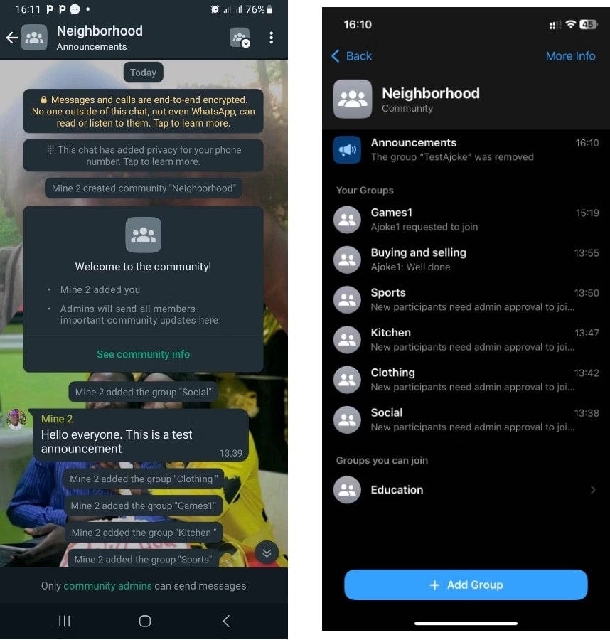 صورة لـ مقارنة بين مجتمع WhatsApp ومجموعة WhatsApp: ما الفرق؟ | 1Pj7p6VYkBnae03aszZgNsQ-DzTechs