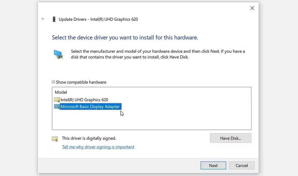 صورة لـ طرق إصلاح إعدادات دقة الشاشة التي يتعذر الوصول إليها على Windows | 1Wr1s9KRSEeTmDK7Ni2FTpw-DzTechs