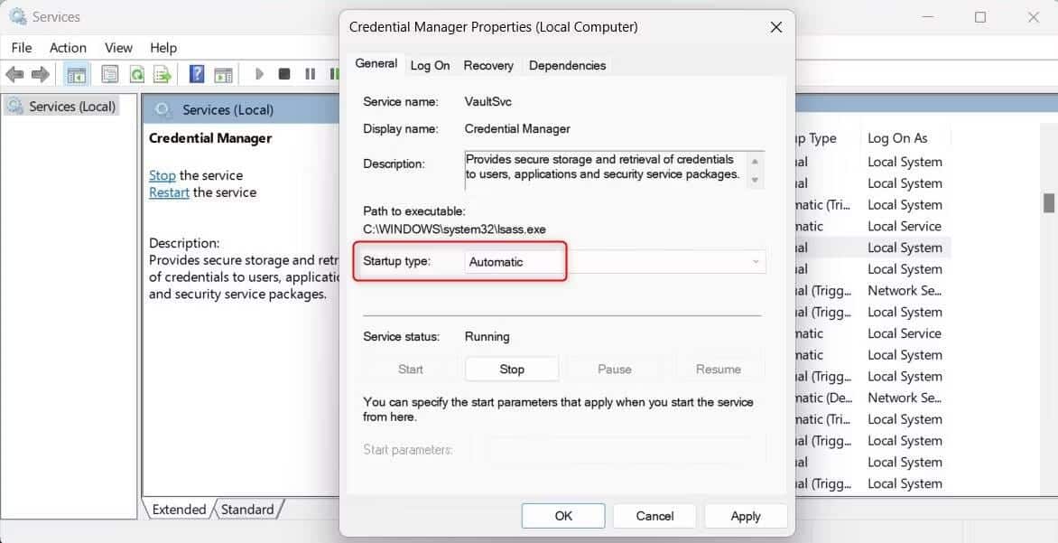 صورة لـ هل لا يُمكن فتح إدارة بيانات الاعتماد على Windows؟ جرِّب هذه الإصلاحات | 1_72OCf4D-ylbuSwjDhxh7w-DzTechs