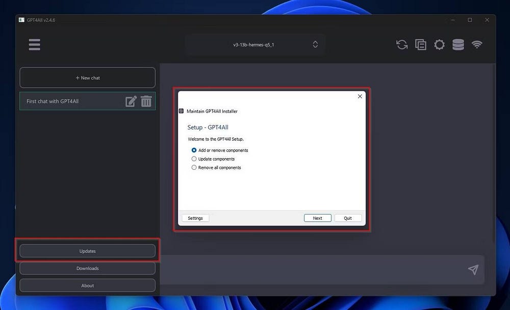 صورة لـ تشغيل نسخة من ChatGPT محليًا ومجانًا على Windows باستخدام GPT4All | 1gtWt2bKBxkUwpZm_D9pSaQ-DzTechs