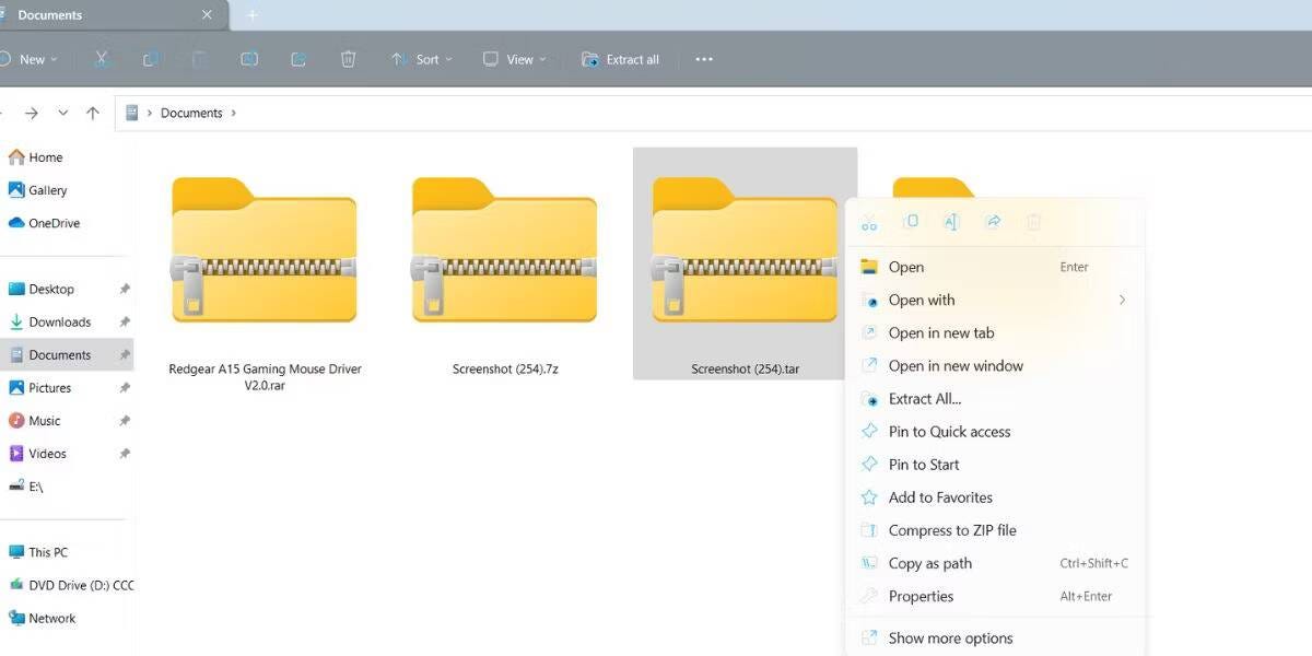 صورة لـ كيفية تمكين دعم تنسيقات الملفات المضغوطة على Windows 11 | 1nvIUYDdNGoS-EVcGzorzfg-DzTechs
