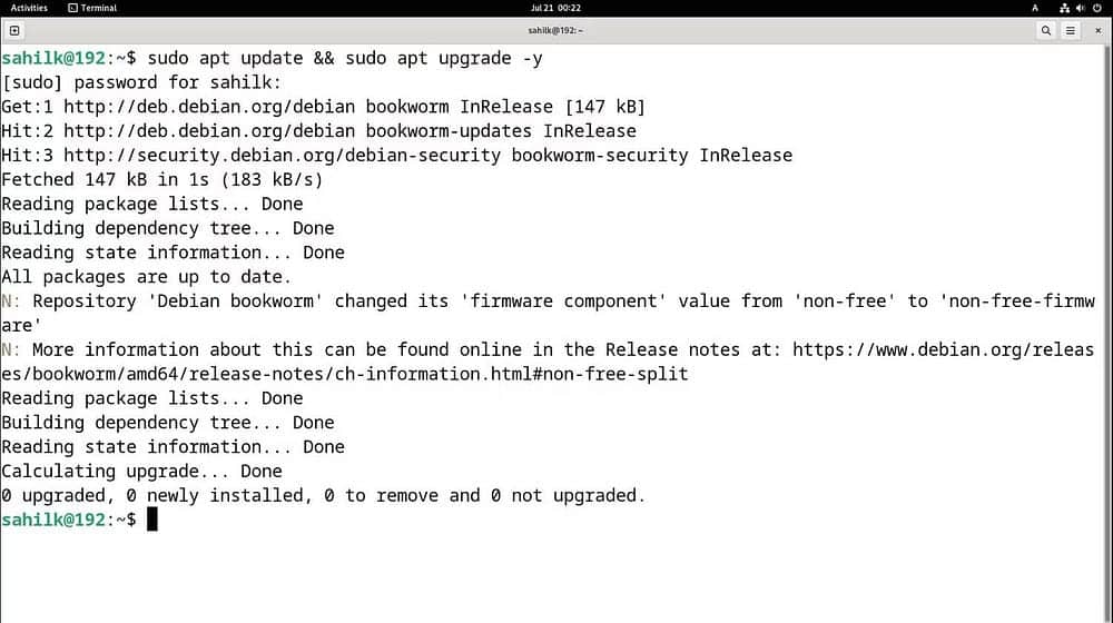 صورة لـ أشياء يجب القيام بها بعد تثبيت Debian على الكمبيوتر الخاص بك | 1o6p9QRD1kTwvl4TbDjBbGQ-DzTechs