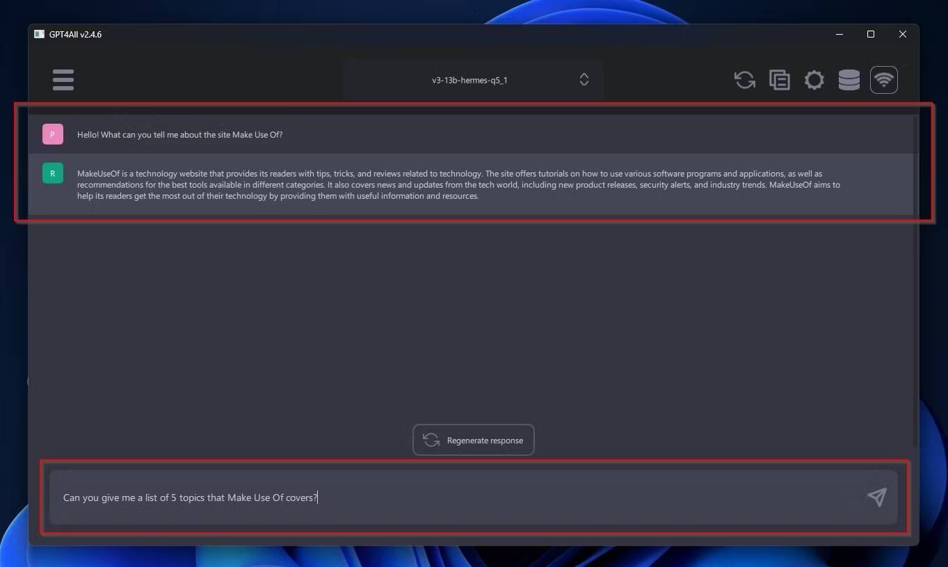 صورة لـ تشغيل نسخة من ChatGPT محليًا ومجانًا على Windows باستخدام GPT4All | 1vRP0RQIxgSNatVcOu2fD1A-DzTechs