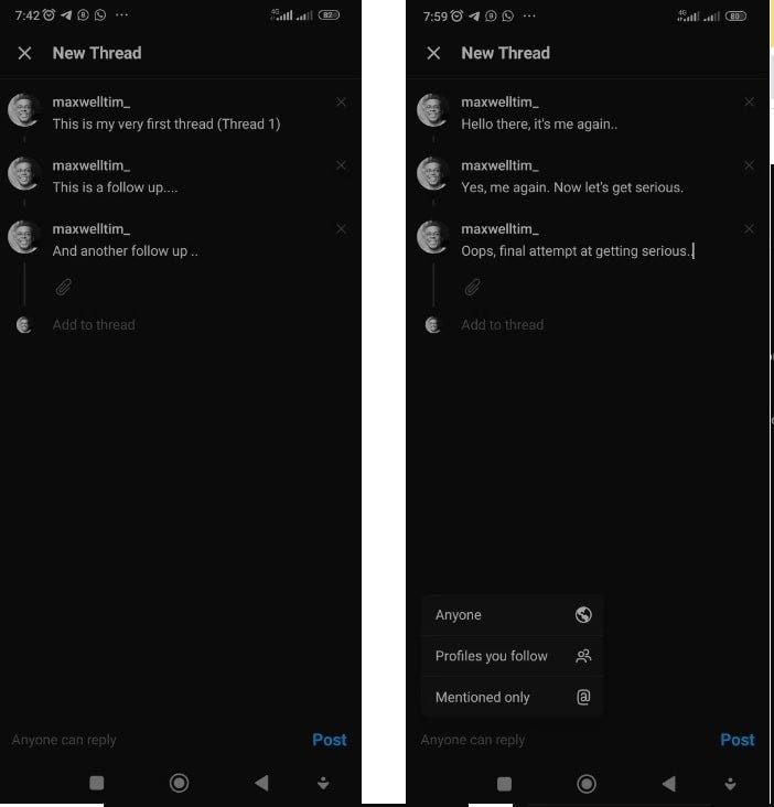 صورة لـ كيفية التسجيل في Threads وبدء استخدام التطبيق | 1yDrHgMvpgDCfccX_QU8beQ-DzTechs