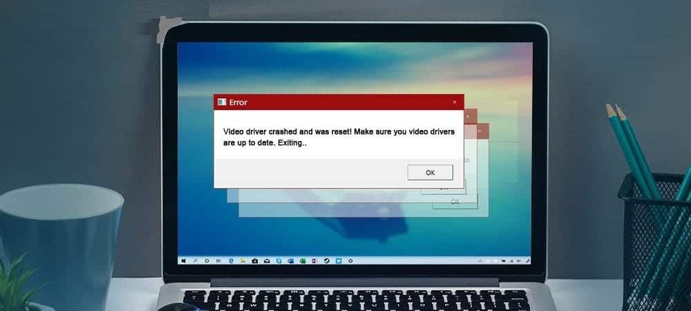 صورة لـ كيفية إصلاح الخطأ “تعطل برنامج تشغيل الفيديو وتمت إعادة تعيينه” في Windows 11/10 | 1KU1AL7tTb4kUmzoPnGVlaw-DzTechs