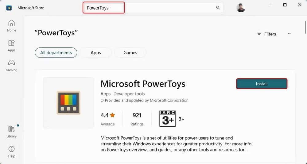 صورة لـ كيفية تثبيت Microsoft PowerToys على Windows 11 | 1fVc0sCThiv9BAs4ebulPeQ-DzTechs
