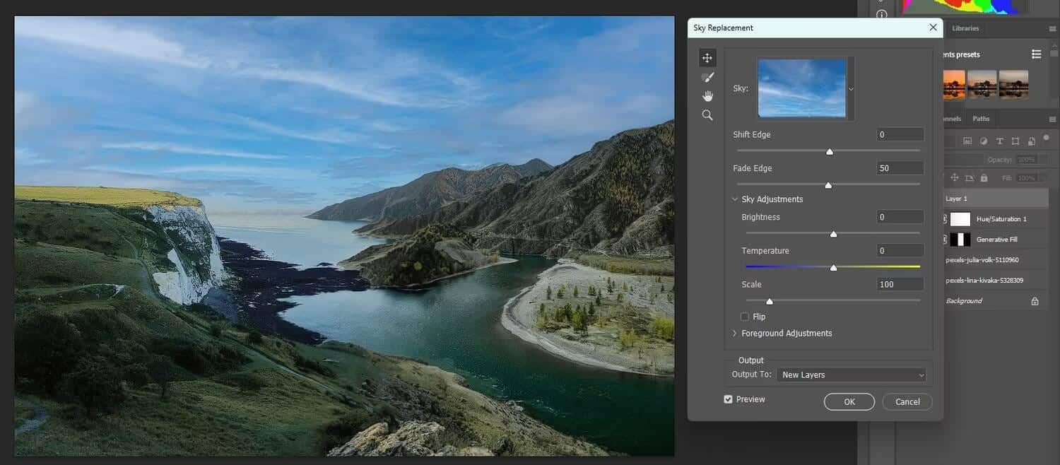 صورة لـ كيفية الجمع بين صورتين باستخدام Generative Fill في Photoshop | 1hJikAo9rNnZC0bLHVT1IOQ-DzTechs