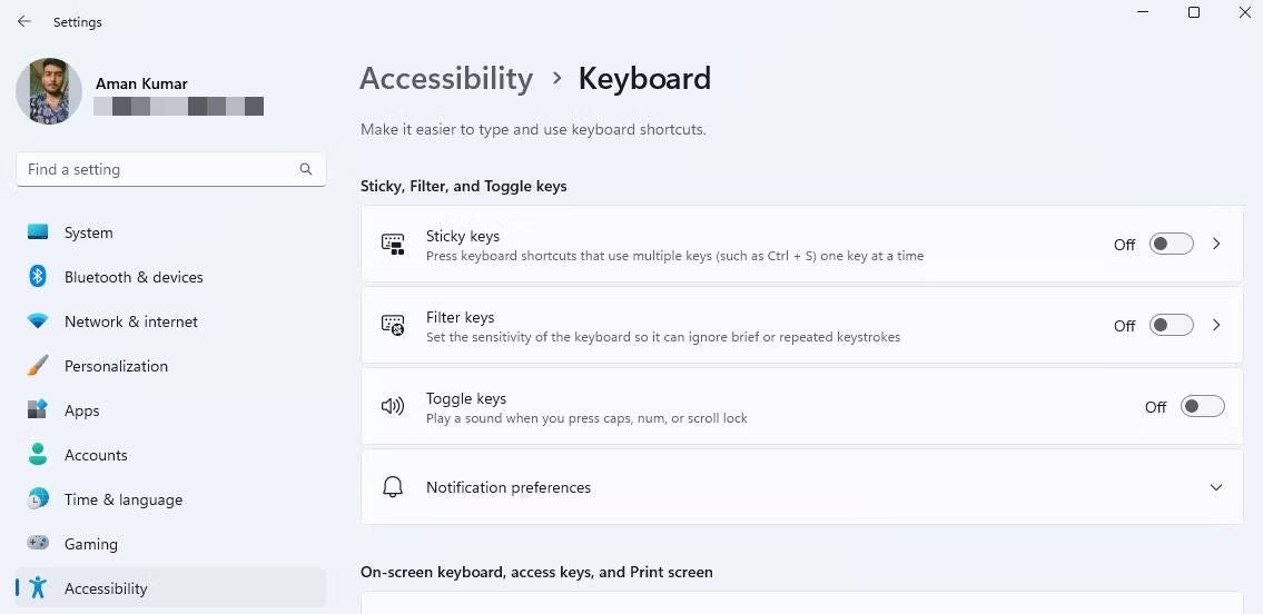 صورة لـ دليل إصلاح مشكلة عدم عمل مفتاح Ctrl على Windows 11 | 1hdEqmLQ8TG5jtQrEYY3rNg-DzTechs