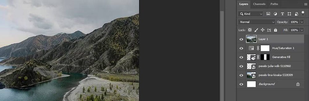 صورة لـ كيفية الجمع بين صورتين باستخدام Generative Fill في Photoshop | 1mLZ4JEB6wfrIpMd6IMhFVA-DzTechs