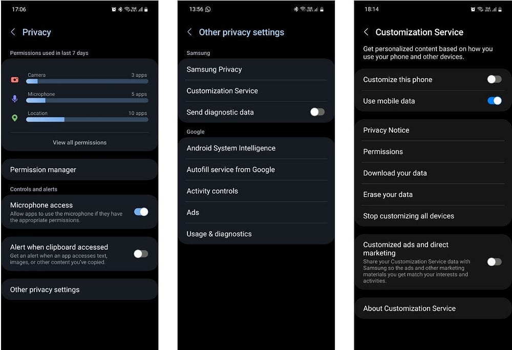 صورة لـ بعض إعدادات هاتف Samsung Galaxy التي يجب عليك تغييرها دائمًا لتحسين تجربتك | 185_1v0eVO4g45RCrtENozg-DzTechs