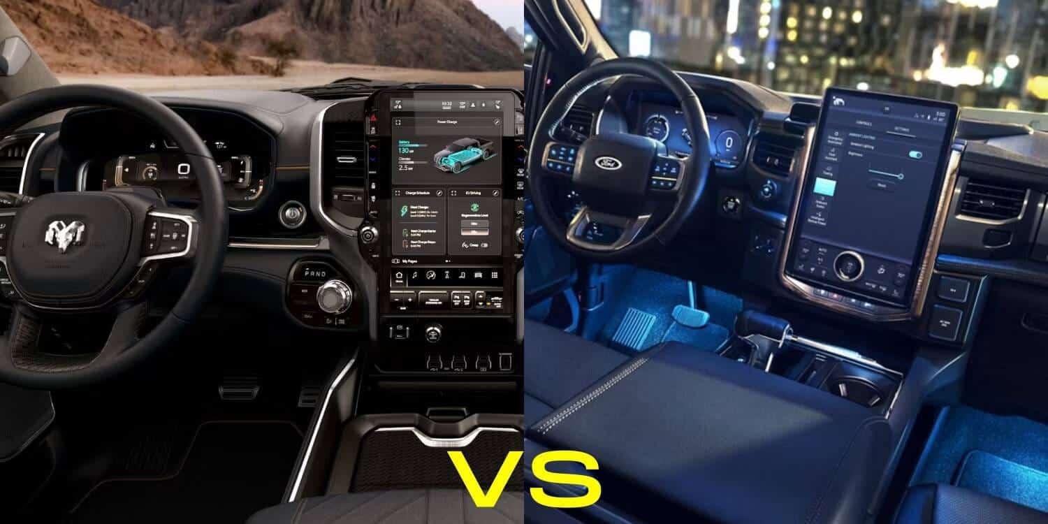صورة لـ مقارنة بين Ram 1500 REV و Ford F-150 Lightning: أي من سيارات البيك آب الكهربائية تتفوق؟ | 1AJTX4I_jGGY2Xj4yfctoKA-DzTechs