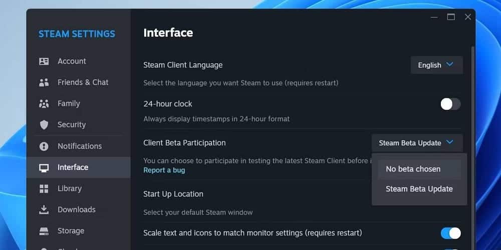 صورة لـ كيفية حل مشكلة تعطل وضع الصورة الكبيرة في Steam على Windows | 1kmZTjCXDCYyVkLkJqm7umQ-DzTechs