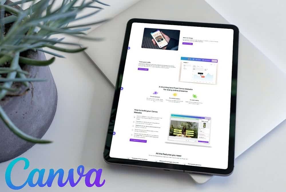 صورة لـ ميزات وعيوب استخدام أداة إنشاء مواقع الويب في Canva لتصميم موقعك على الويب | 1l7IlKnFz-J6nHoTk-stnyg-DzTechs