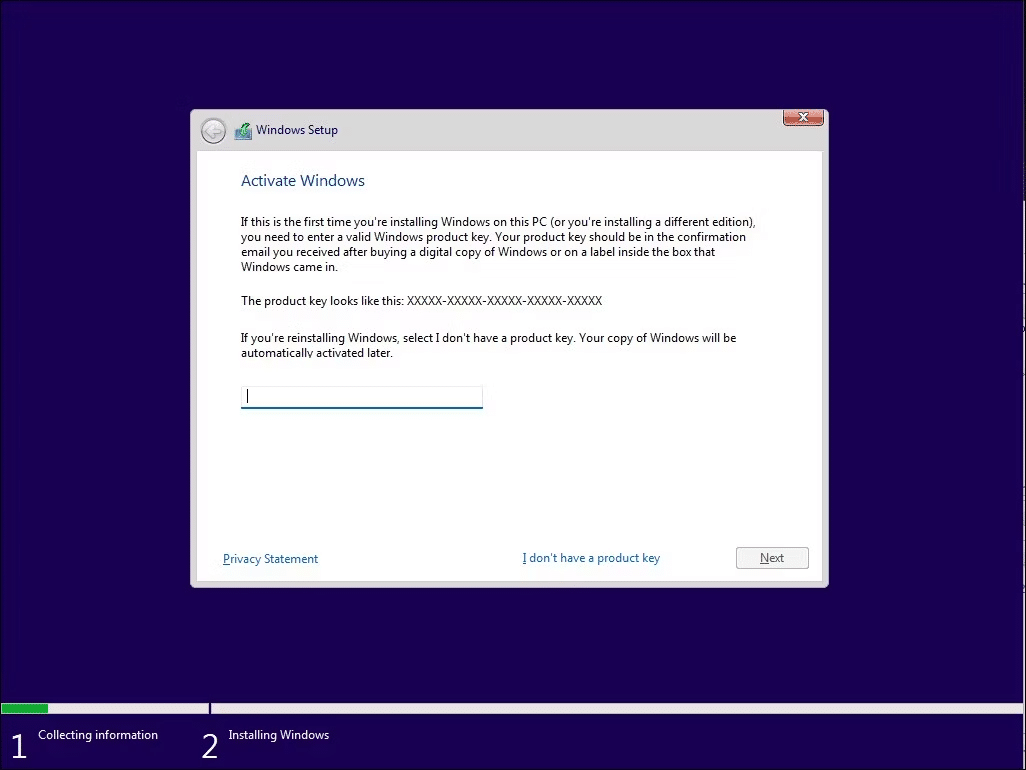 صورة لـ كيفية تثبيت وإعداد Windows 11 بدون اتصال بالإنترنت | windows-11-setup-i-dont-have-product-key