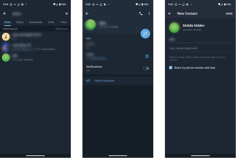 صورة لـ خطوات إضافة جهات اتصال جديدة بسهولة على Telegram | 12l6iCJFgUtiGTjrbdT2btQ-DzTechs