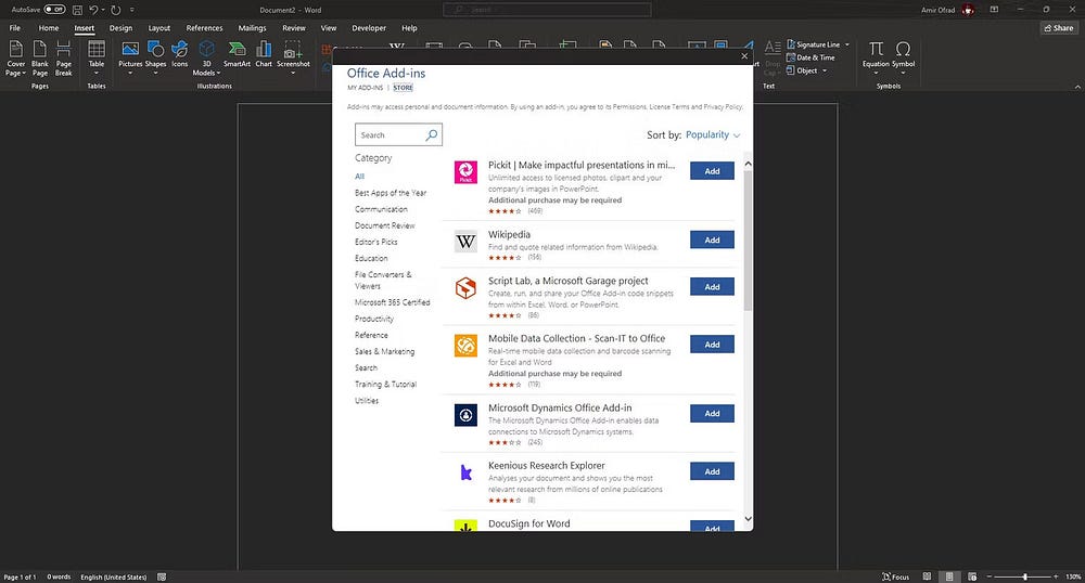 صورة لـ كيفية أتمتة إنشاء مستنداتك وتحسينها باستخدام ChatGPT في Microsoft Word | 1JoN7WJ0641_-1dDJhRvSsw-DzTechs