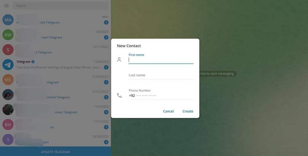صورة لـ خطوات إضافة جهات اتصال جديدة بسهولة على Telegram | 1NbldYQ9dTcK8ac-sI2yt0Q-DzTechs