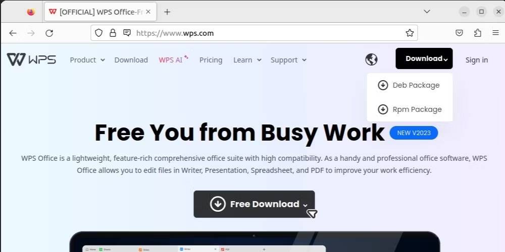 صورة لـ كيفية تثبيت WPS Office على Ubuntu | 1SBkjKEi_PP-fHLphjFx3Aw-DzTechs