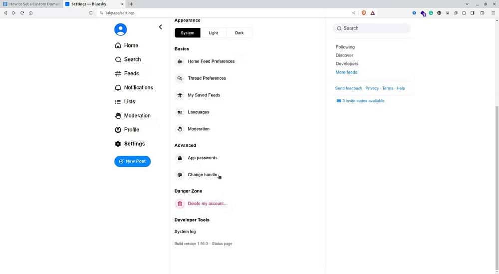 صورة لـ كيفية تعيين اسم نطاق مُخصص لملفك الشخصي على Bluesky | 1aEYOEBG5JMXY0FvWlQY6mw-DzTechs