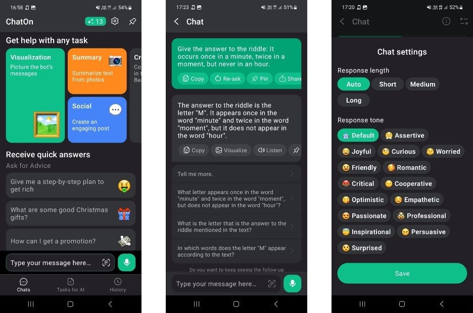 صورة لـ أفضل الخيارات المُنافسة لتطبيق ChatGPT من OpenAI المُخصصة للهواتف المحمولة | 1kKOAULBleP8eR4Vu1FodFg-DzTechs