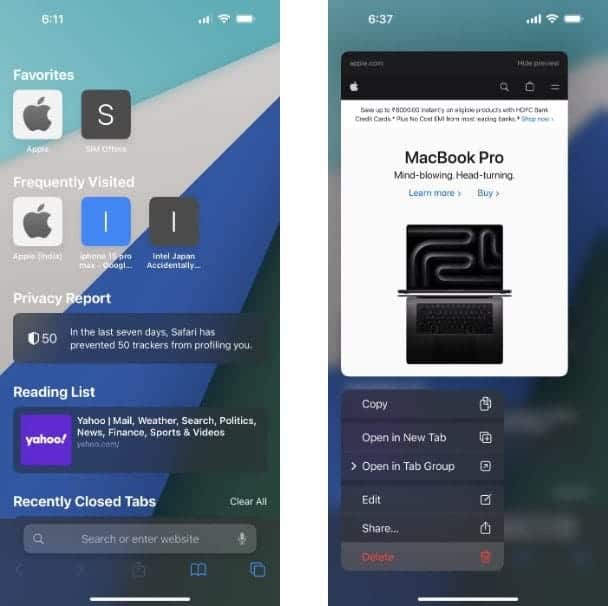 صورة لـ كيفية إزالة قسم “تمت زيارتها مرات مُتكررة” في Safari (على الـ iPhone والـ Mac) | 1nlcnFvqjLPCl5Z1tM3321A-DzTechs