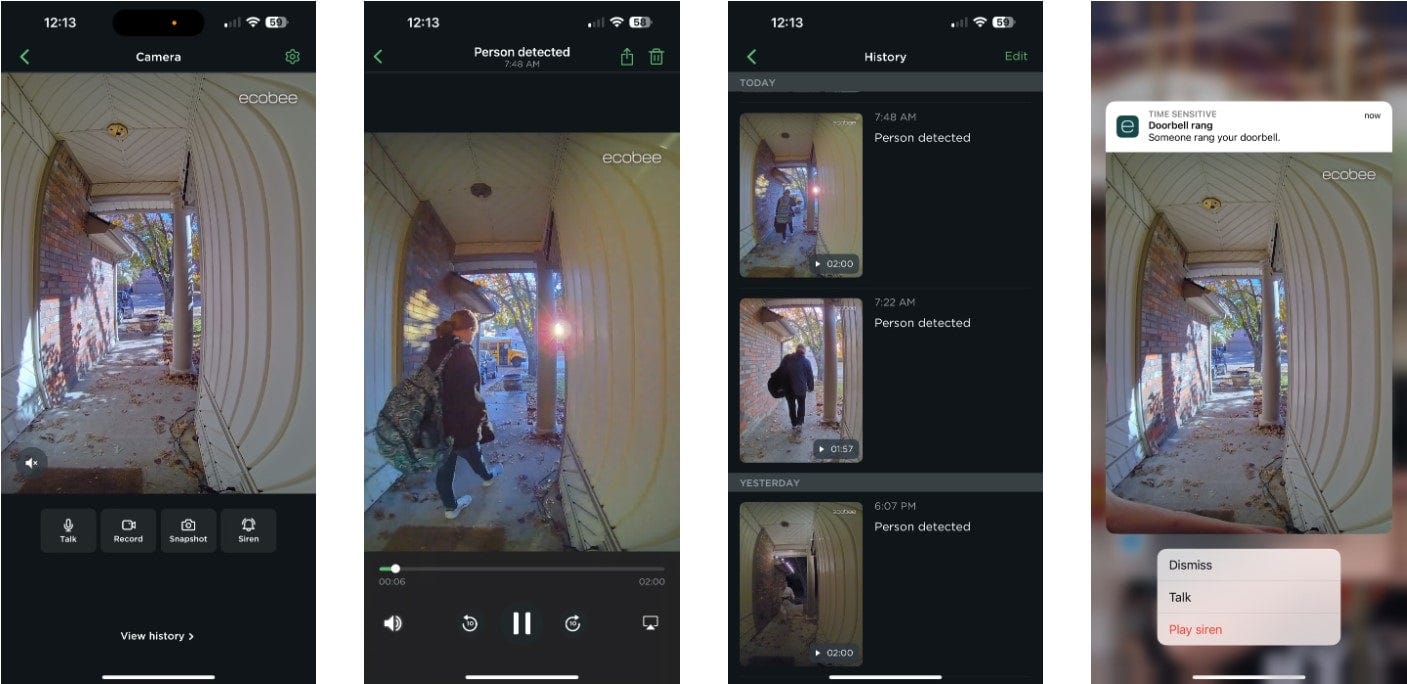 صورة لـ مراجعة كاميرا Ecobee Smart Doorbell: الراحة أثناء مُراقبة منزلك بسهولة | 14Xi2GUdga8PCoaURE07Pow-DzTechs