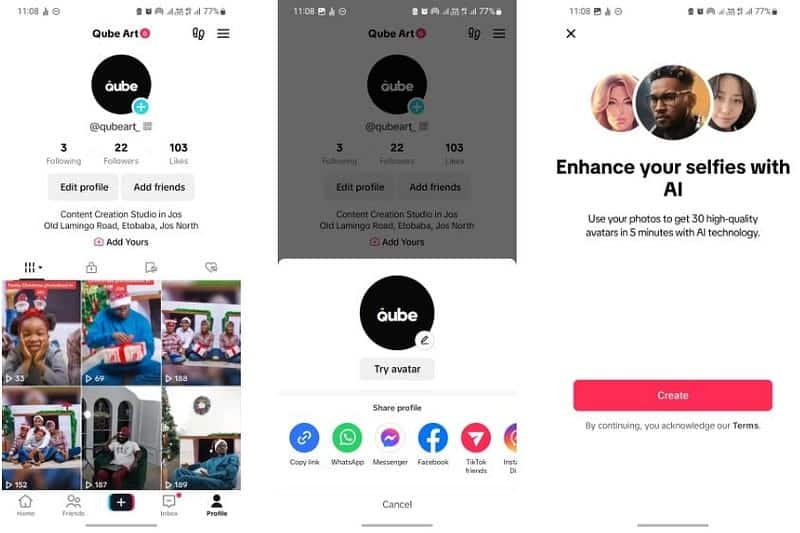 صورة لـ كيفية إنشاء صورة رمزية مجانية ومُبتكرة بالذكاء الاصطناعي على TikTok | 17X8IrgVOXlZHPAfPfiL2vw-DzTechs