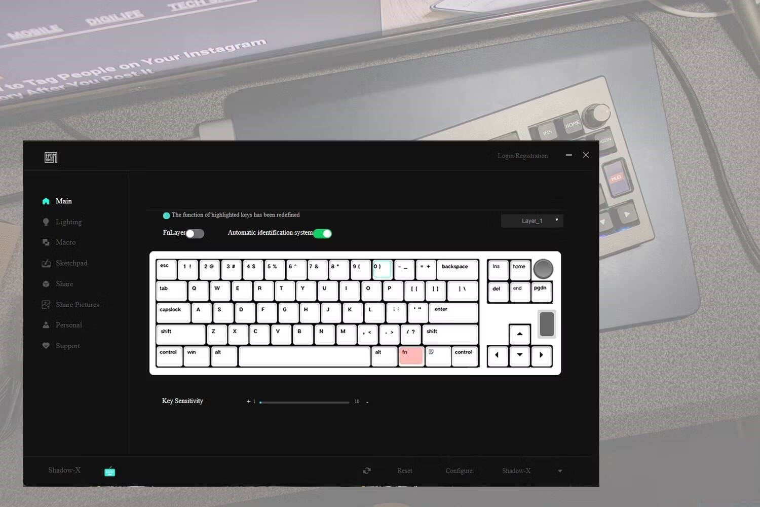 صورة لـ تقييم لوحة المفاتيح الميكانيكية Epomaker Shadow-X الأنيقة والمُتميزة بحجمها الصغير | 1IWiiyP9A5wHYvaRTe2CjRA-DzTechs
