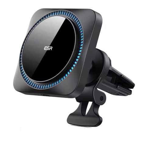 صورة لـ استعراض أفضل شواحن الـ iPhone المُخصصة للسيارات في هذا العام | esr-for-magsafe-car-mount-charger-with-cryoboost-2