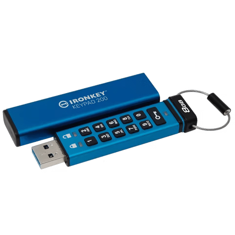صورة لـ أفضل محركات أقراص USB المحمولة المُتاحة في هذا العام التي تُوفر أداء مُميز | kingston-ironkey-keypad-200-1.avif_-1