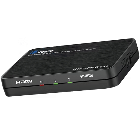 صورة لـ أفضل أجهزة توزيع HDMI المُتاحة في هذا العام لتوصيل المزيد من الشاشات بإعدادك | orei-uhd-pro102-4k-hdmi-splitter-device.avif_