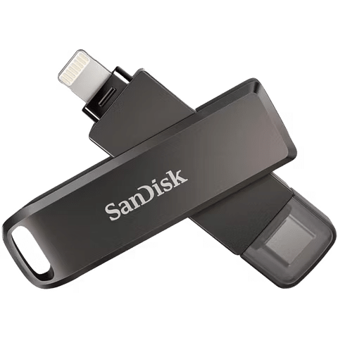 صورة لـ أفضل محركات أقراص USB المحمولة المُتاحة في هذا العام التي تُوفر أداء مُميز | sandisk-luxe-for-iphone.avif_-1
