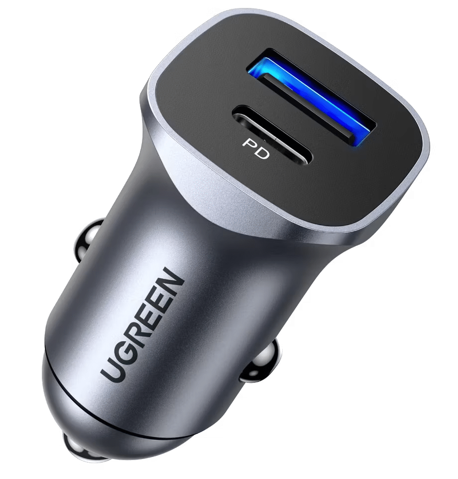 صورة لـ استعراض أفضل شواحن الـ iPhone المُخصصة للسيارات في هذا العام | ugreen-usb-car-charger-1