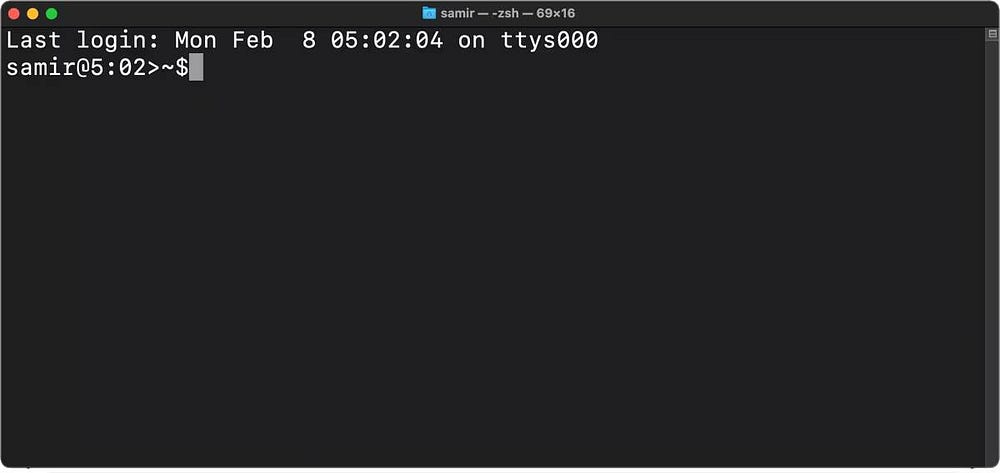صورة لـ كيفية تخصيص مُوجه zsh في الوحدة الطرفية على macOS | 13XAOGXw9ZDUTgBrS8IXtVg-DzTechs
