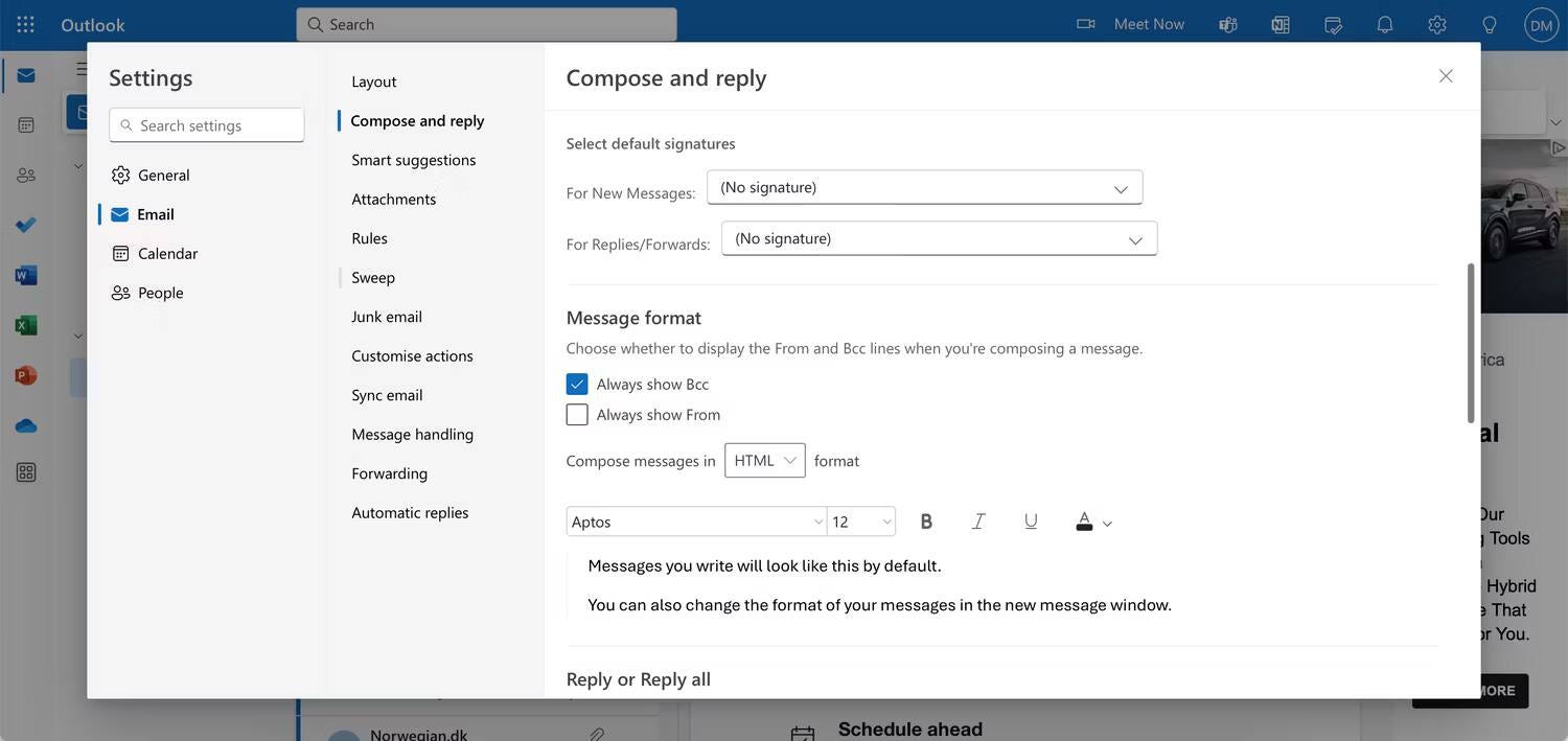 صورة لـ كيفية استخدام نسخة مخفية الوجهة (Bcc) في Outlook (وماذا يحدث) | 14vgomlMoPm1_r435hnVXzw-DzTechs