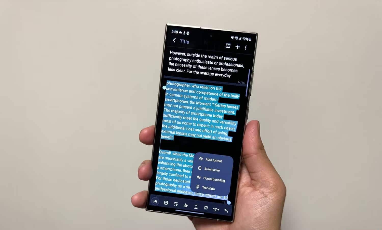 صورة لـ Samsung Galaxy S24 Ultra تحت المجهر:استعراض شامل لمُميزاته وقدرات الذكاء الاصطناعي | 18EVuQJeYdSgSXb_ndym_lw-DzTechs