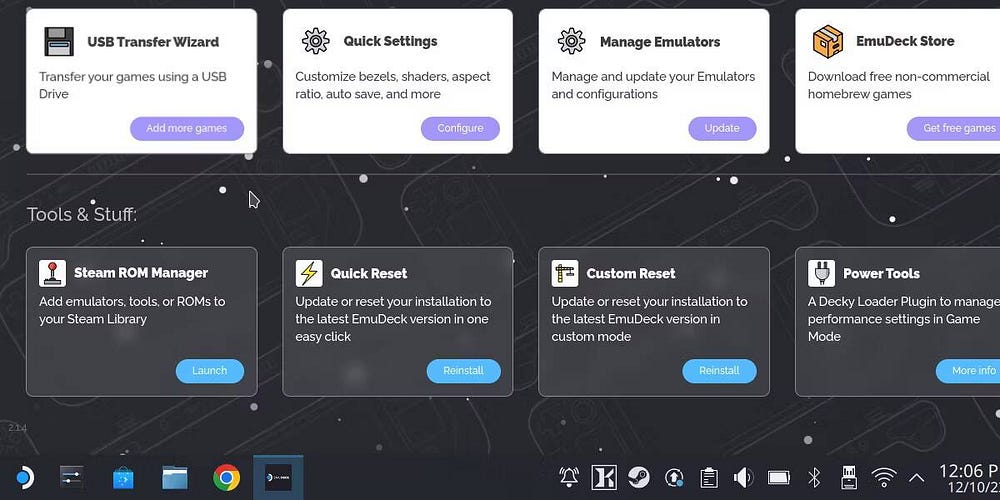 صورة لـ استمتع بتجربة مُحاكاة الألعاب على Steam Deck الخاص بك باستخدام EmuDeck | 18w_zcnZtsdftMMO25Z8XYg-DzTechs