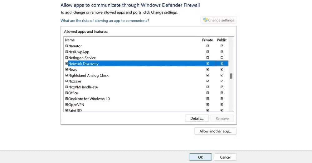 صورة لـ كيفية إصلاح الخطأ “تم إيقاف تشغيل اكتشاف الشبكة” على Windows | 1EKTJdCCaOla2IPYIY7Vqjg-DzTechs