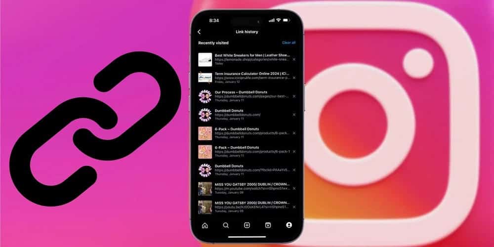 صورة لـ كيفية تشغيل سجل الروابط أو تعطيله على Instagram لإدارة خصوصيتك | 1IkJr4xfXJXZCpYA6aDuMDQ-DzTechs