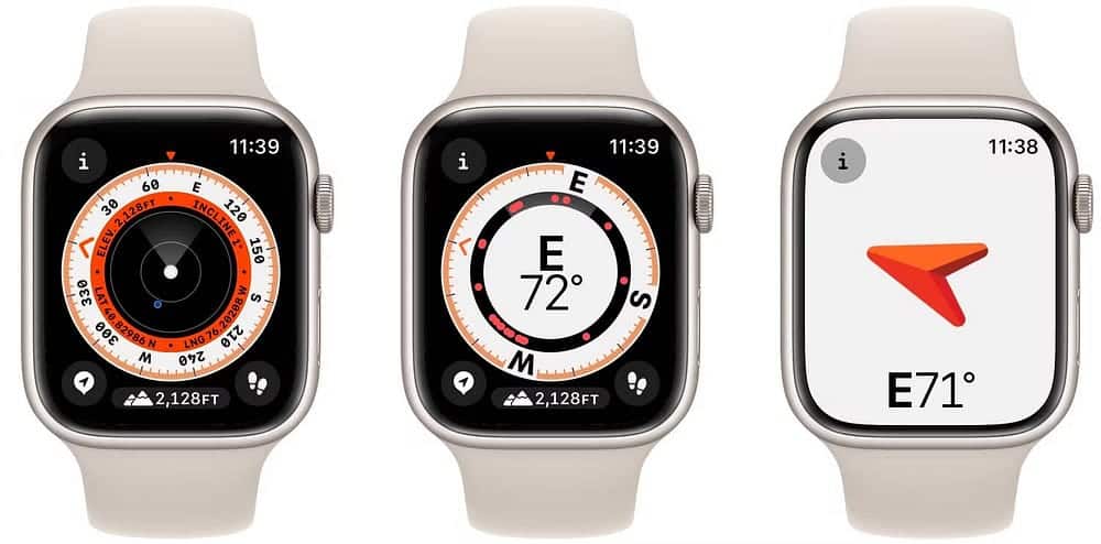 صورة لـ كل ما يُمكنك فعله باستخدام تطبيق البوصلة على Apple Watch | 1ONmlNzBCVRcaiAiOBYAJew-DzTechs