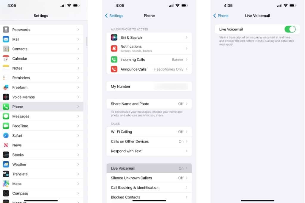 صورة لـ دليل استخدام البريد الصوتي المُباشر على الـ iPhone للإطلاع على نسخة مكتوبة | 1YIMXIUVleHGd1nLL33pPwA-DzTechs